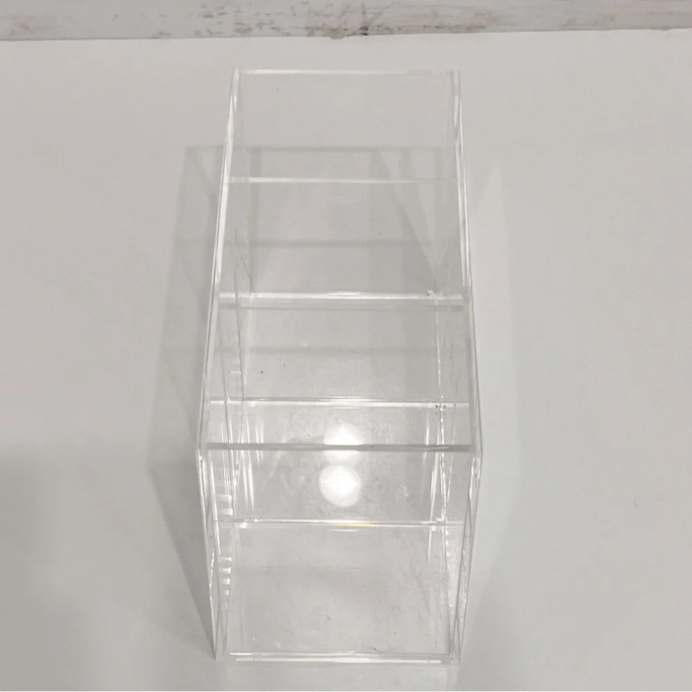 Clear Acrylic 3 Compartment Organizer PRICE FIRM